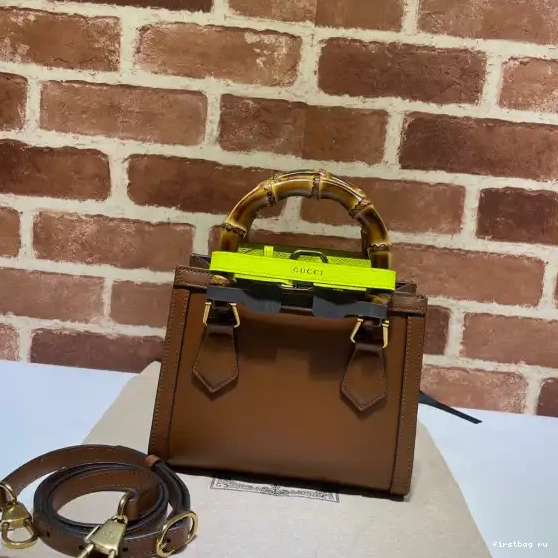 First bag ru bag mini Gucci tote Diana 0530